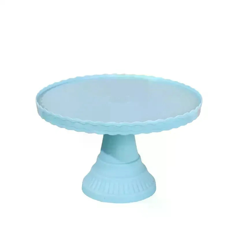 Plastic Cake Stand Display Rack Wedding Decoration Birthday Cake Tray Dessert Cake Tools Desktop Tray For Wedding Birthday Zpaxo