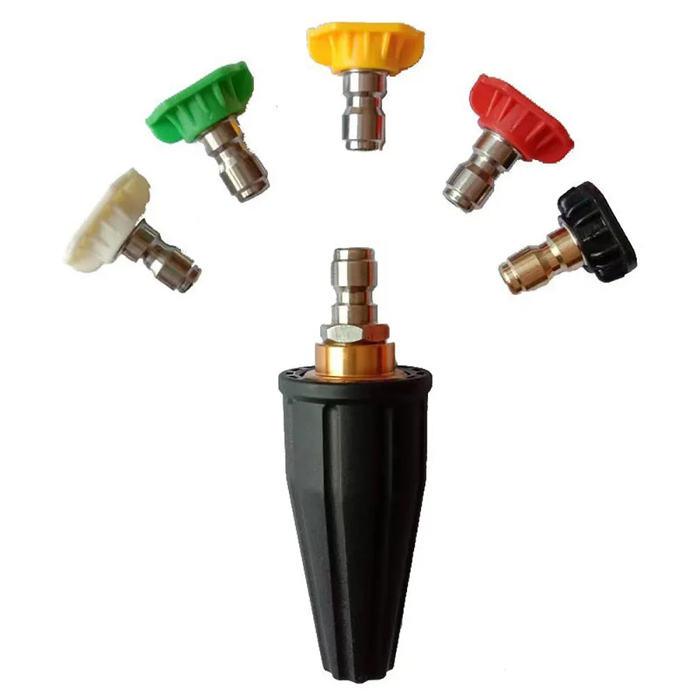 360 Degree Rotating Turbo Rotary Nozzle Solid Brass Stainless Steel Zpaxo Rotary and 5 Nozzle