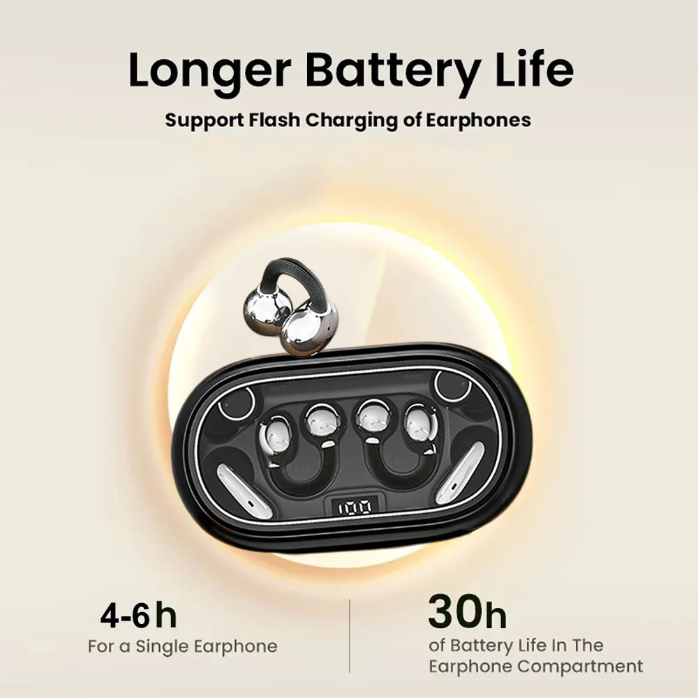 KEBIDUMEI 2 Pairs Earbuds Bluetooth Ear Twin Earphone HIFI Stereo