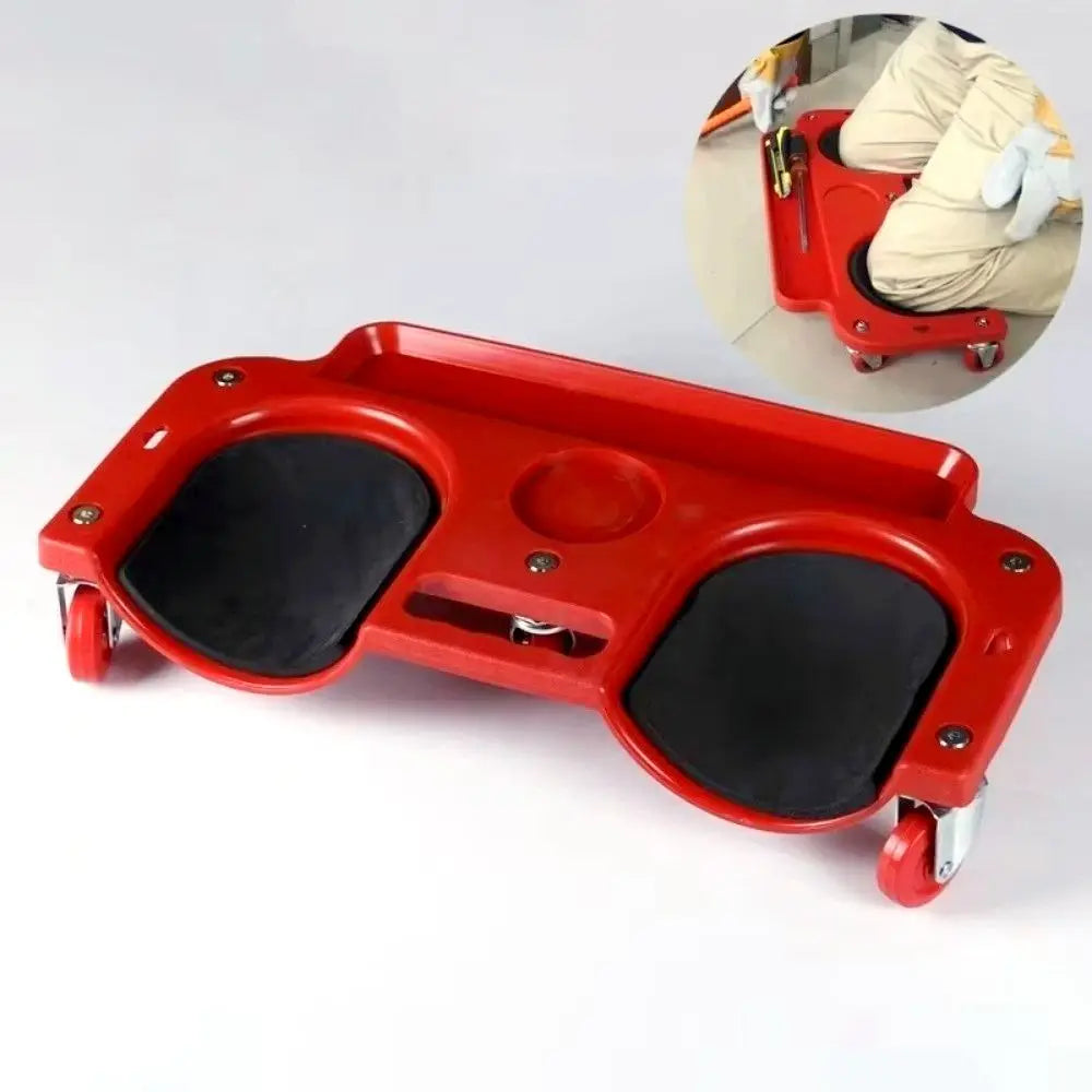 5 Swivel Castors Kneeling Board Universal Wheel High-Impact Frame Rolling Knee Creeper Convenient Effortless Zpaxo