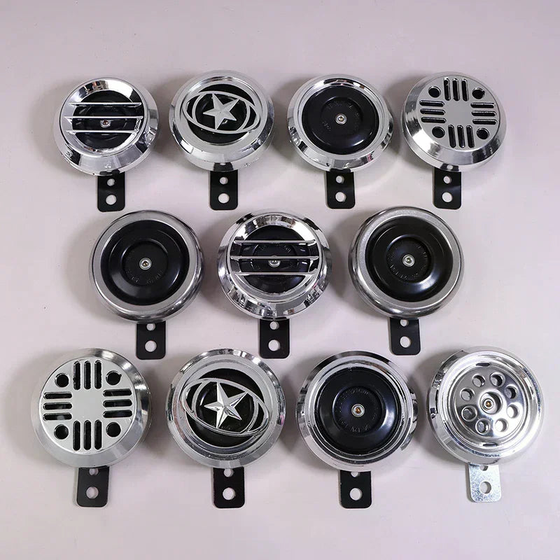 12V 48V 60V 0 2A 100dB Electric Scooter Horn Kits Waterproof Loud Zpaxo