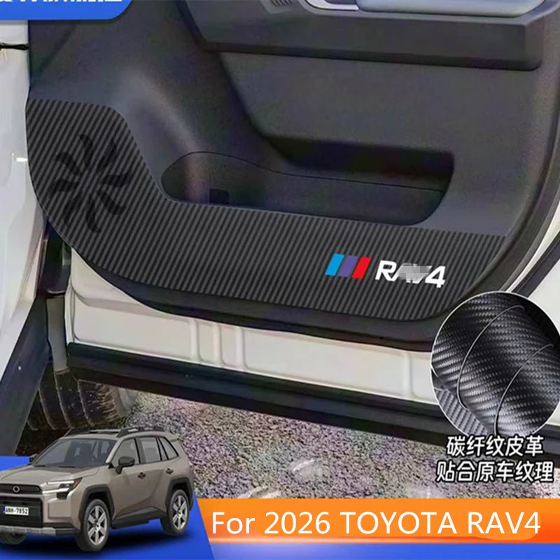 For 2026 TOYOTA RAV4 generation Renegade anti-kick mat anti-scratch mat protection film car decoration products accessories Zpaxo