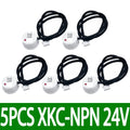XKC Y25 T12V Liquid Level Sensor Switch Detector Water Non Contact Zpaxo 5PCS XKC-NPN 24v