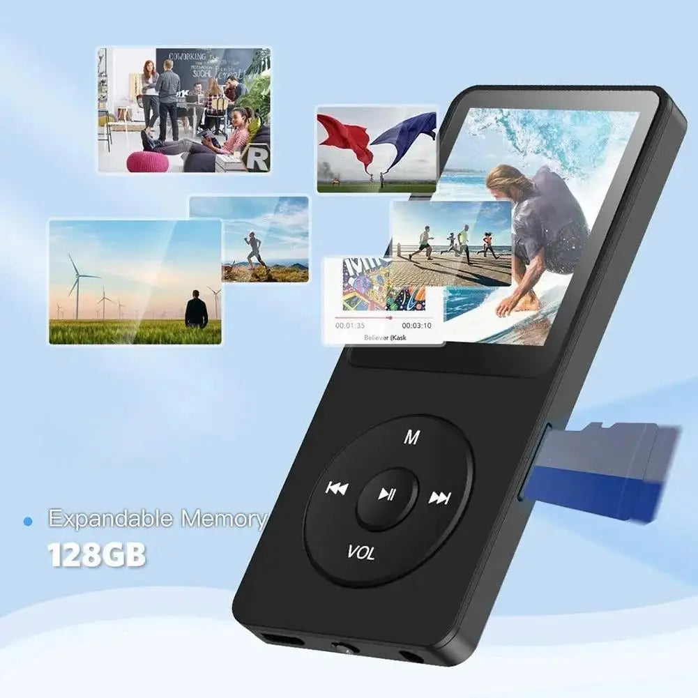 Bluetooth 5 4 MP3 Lossless Music Player Portable Walkmen FM Radio Zpaxo