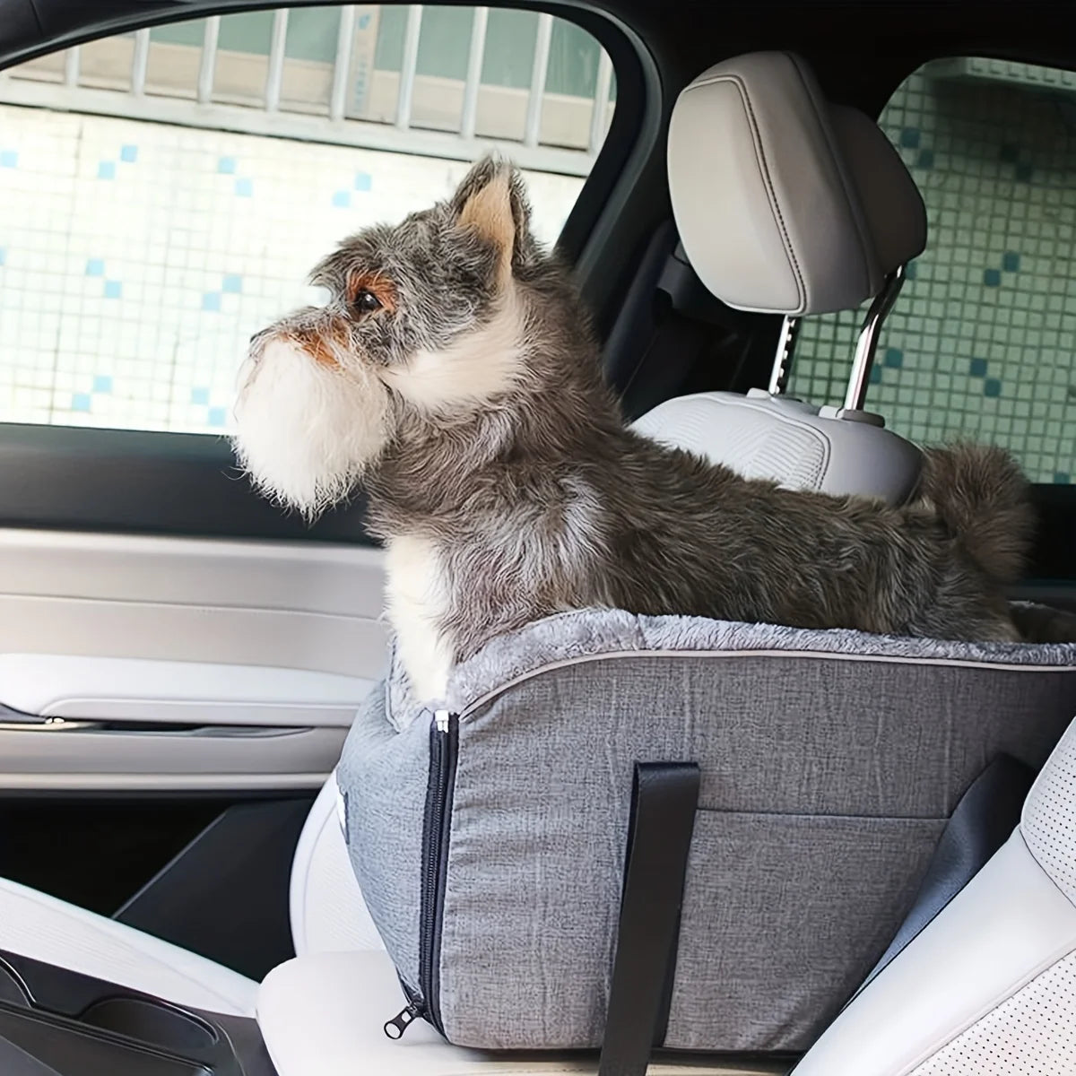 Comfortable Pet Car Seat Portable Dog Cat Travel Bag Safety Buckle Zpaxo