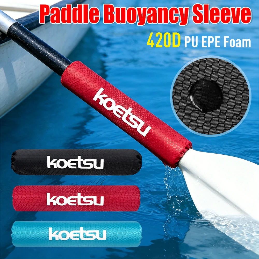 Paddle Buoyancy Sleeve 420D PU Durable Soccer Pattern EPE Foam