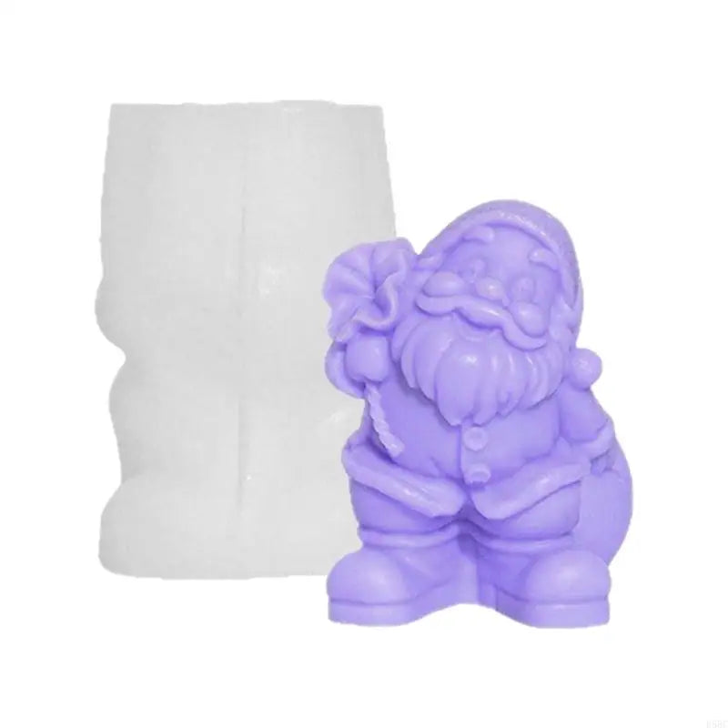 Christmas Molds Santa Silicone Mould Resin Plasters