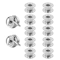 Metal Bobbins & Bobbin Case Set – Brother & Singer Machines Sewing Machine Parts Zpaxo Set 2