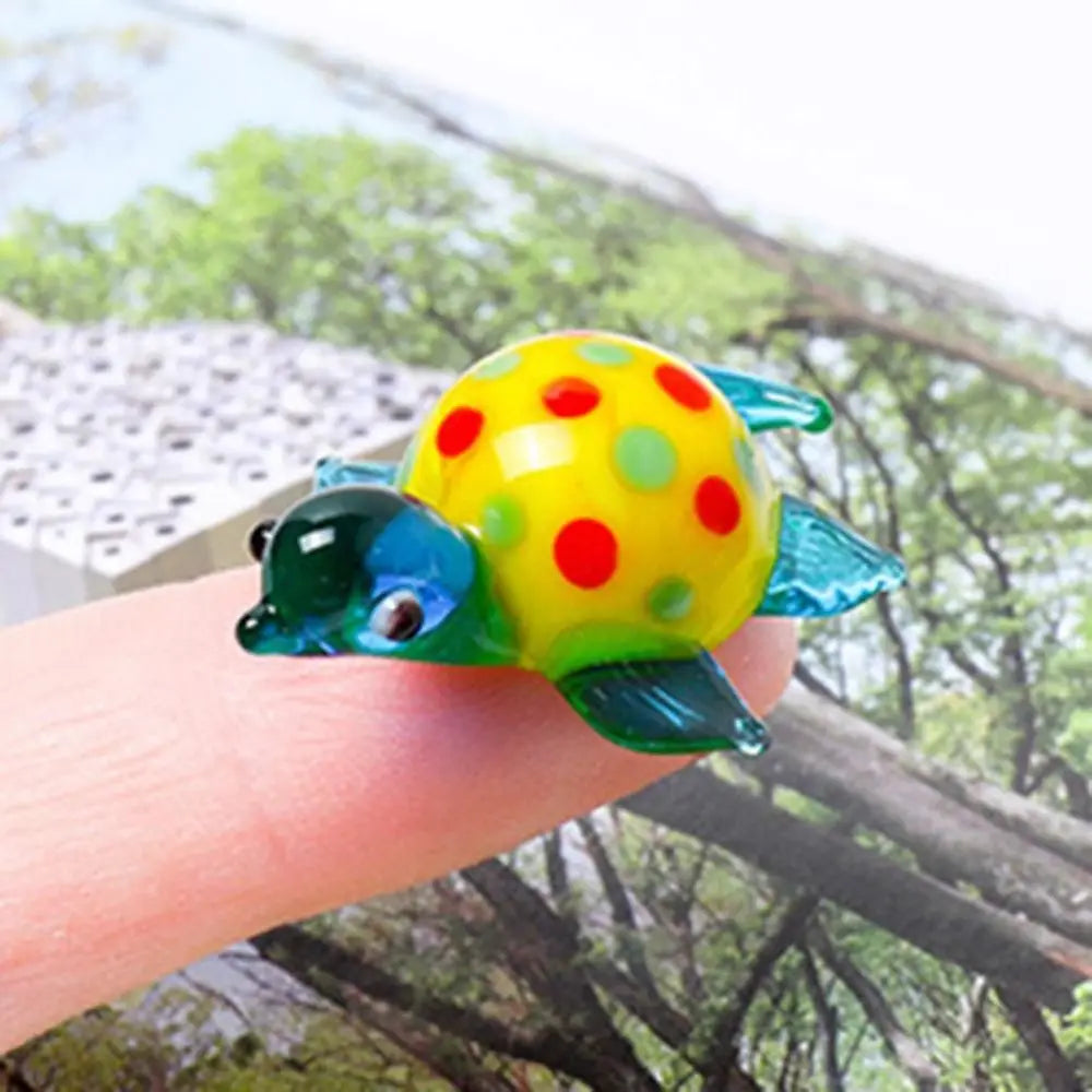 Mini Handicraft Turtle Figurines Lightweight Vivid Animal Statue Turtle Lifelike Decorative Accessories Crafts Collection Zpaxo