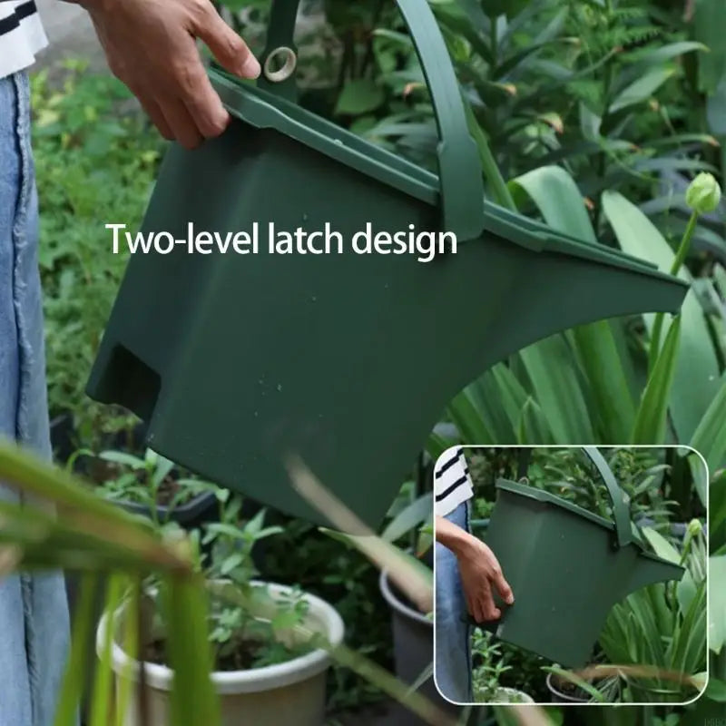 Oversized 8L Capacity Plant Watering Jugs With Reinforced Plastic Long Sprinkler Spout Zpaxo