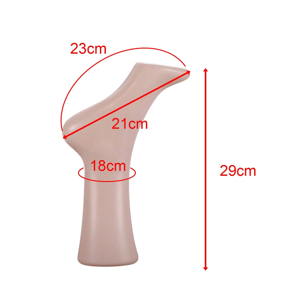 Women Foot Sock Display Stand Rack Holder Female Mannequin Jewelry Zpaxo