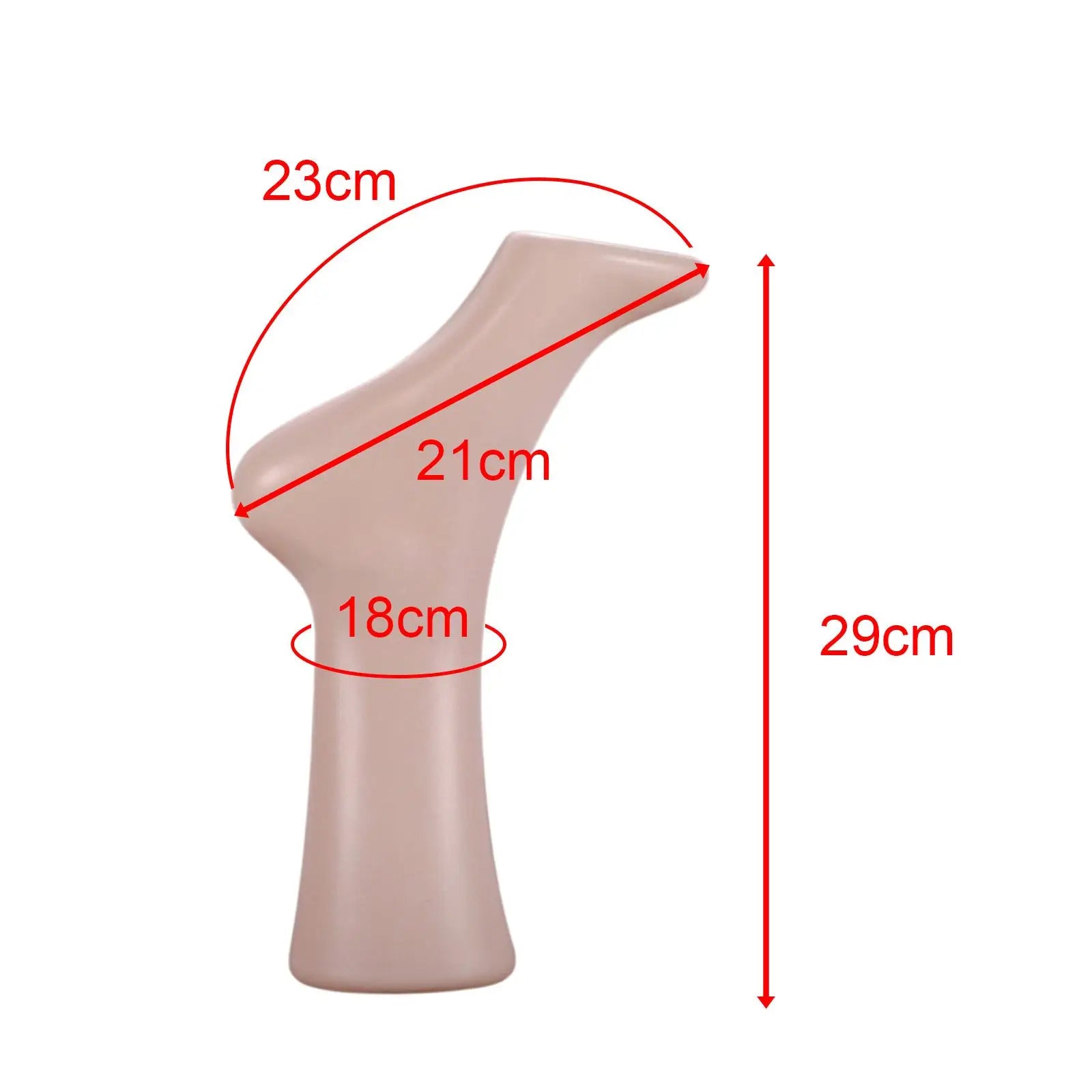 Women Foot Sock Display Stand Rack Holder Female Mannequin Jewelry Zpaxo