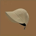 Women's Drawstring Waffle Pattern Baseball Cap Fashionable Sun