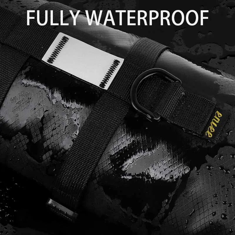 Toptrek Portable Waterproof Bicycle Fork Bag 5L Portable MTB Frame Trunk Road Bike Electric Scooter Bag Bicycle Front Tube Bag Zpaxo