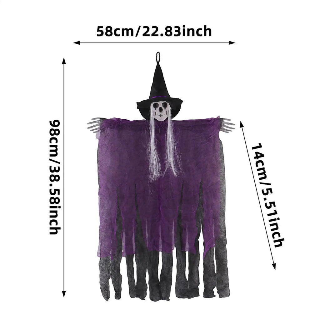 Halloween Ghost Outdoor Spooky Flying Skulls Party Props Ornaments