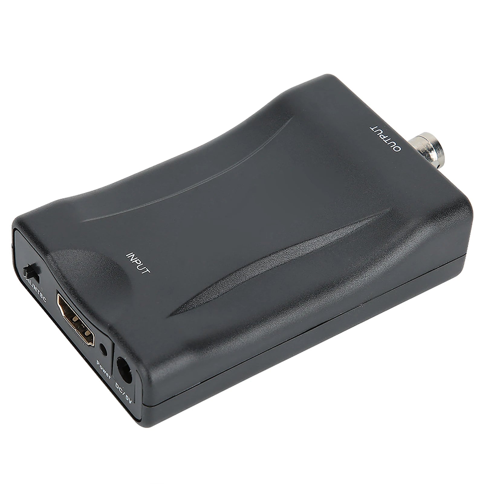 Black HDMI BNC Video Converter Compatible PAL NTSC Systems DVD