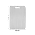 Titanium Cutting Boards Kitchen Stainless Steel Board 304