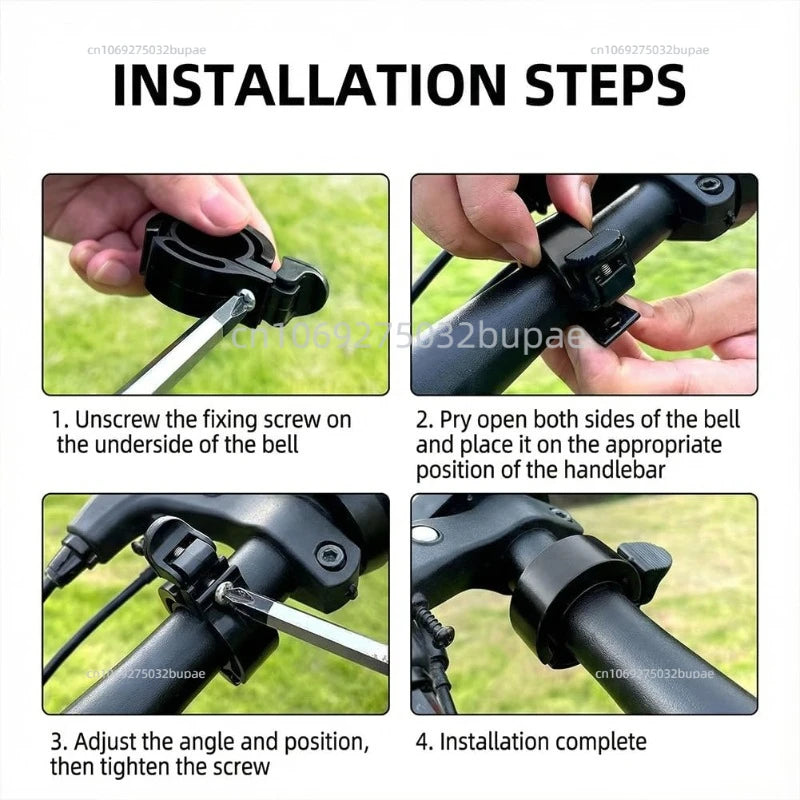 Classic Stylish Bicycle Bell Bicycle Alarm Bike Ring Outdoor Cycling Safety Warning Alarm Cycling Warning Alarm Bike Accessories Zpaxo