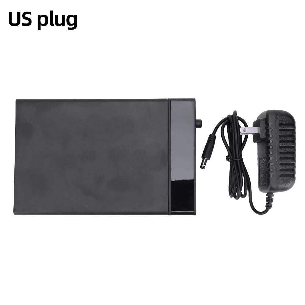 3.5 Inch USB 3.0 SATA External HDD Disk Hard Drive Enclosure Case Type-C External Storage Box Support Hard Drive Zpaxo usb3.0 US SATA