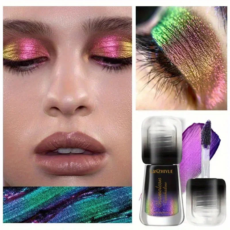 Chameleon Liquid Eyeshadow Pearl Burst Monochrome Metal