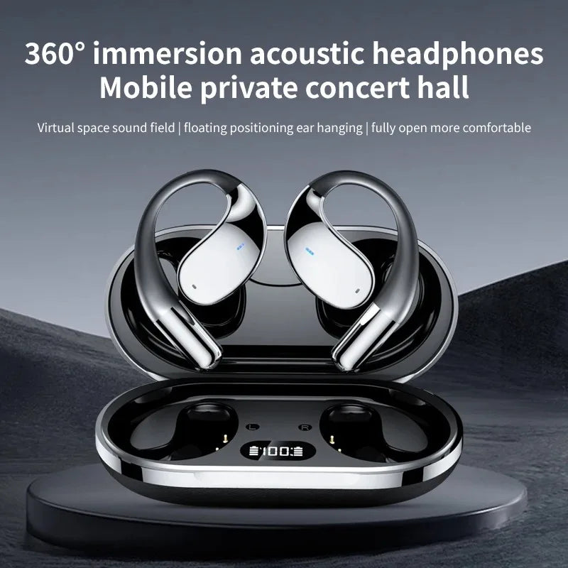 Bluetooth 5 4 AI Translation Earphones Real Time Support 144 Language