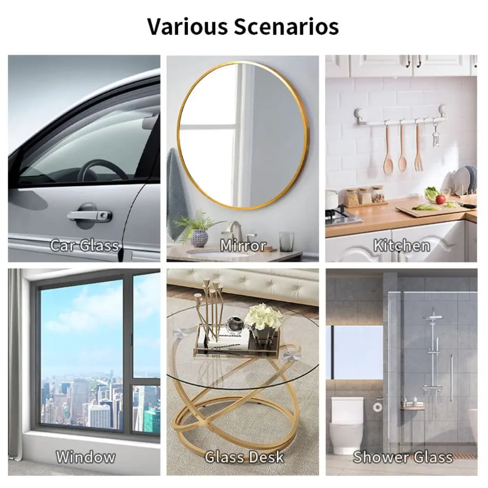 Matte Black Shower Squeegee Silicone Material Streak Free Glass Wiper With Handle Hanging Holder Silicone Squeegee Zpaxo