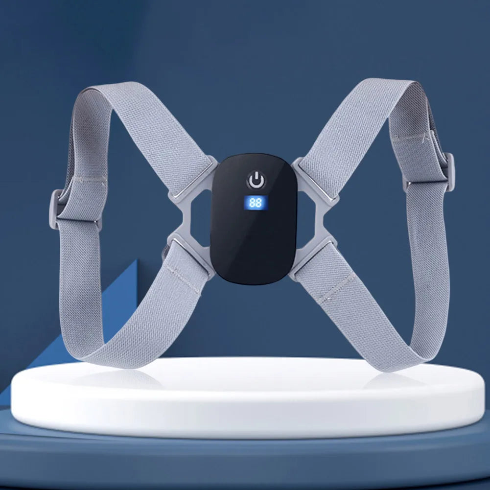8-shaped Shoulder Training Corrector Smart Sensor 400mAh Back Correction Belts Vibration Reminder Adjustable for Children Adults Zpaxo Default Title
