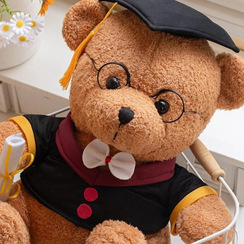 Stuffed Bear With Hat Cute Soft Toys Adorable Figure Stuffed Animal Plush For Women Men Kids Girls Boys Home Bedroom Living Room Zpaxo