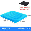 Gel Seat Cushion Summer Breathable Honeycomb Design Pressure Relief