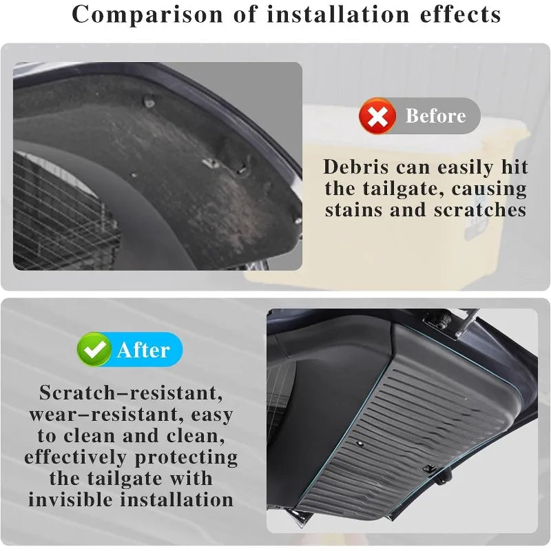 TPE Trunk Tailgate Guard Pad for Tesla Model Y & 3 – Waterproof