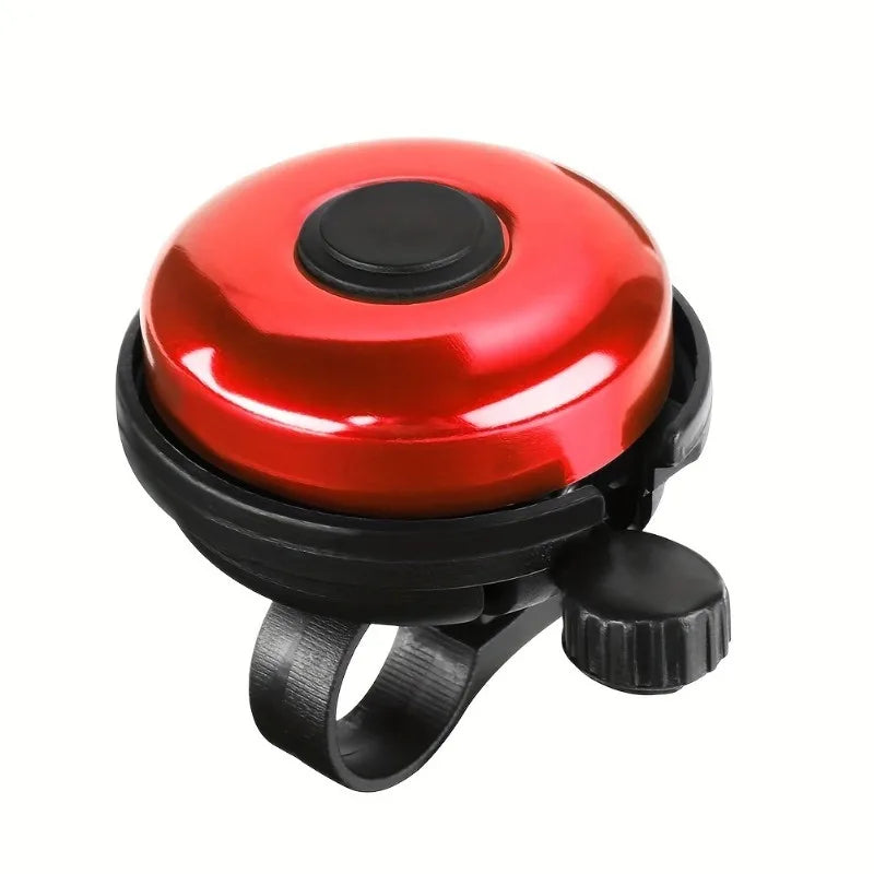 Premium Aluminum Bike Bell Classic Black High-pitched Sound Durable