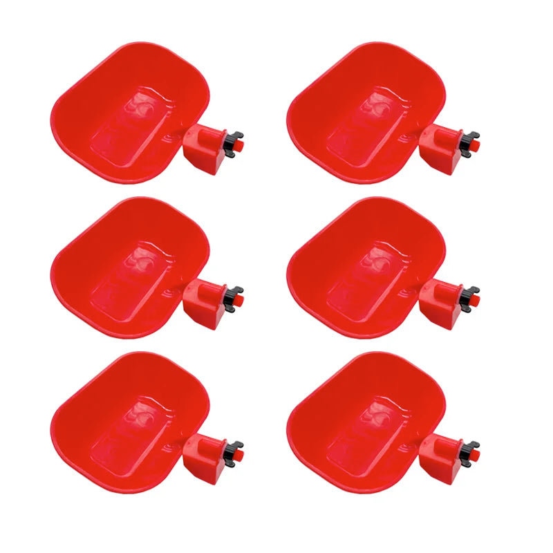 5 Automatic Poultry Drinking Bowls Large Thickening Waterer Bowl Cat