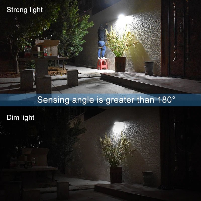 Outdoor Solar Lamp1100Lm 48LED Security Lights Motion Sensor Zpaxo