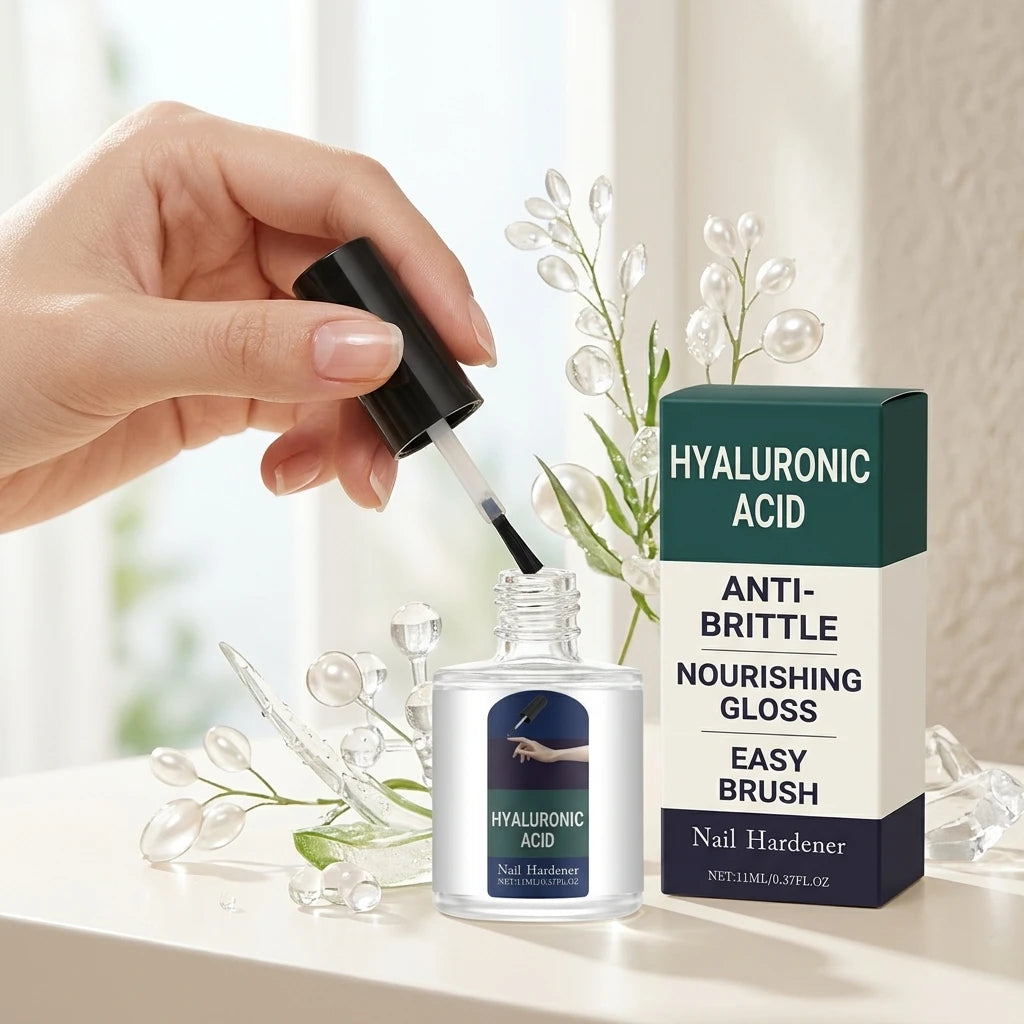 Plant-Based Nail Hardener & Strengthener Drops | 11ml Nail Treatment Drops Zpaxo