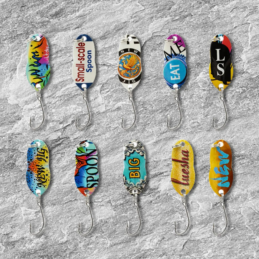 Box Spinner Bait Artificial Hard Fishing Wobblers Fisherman Salmon