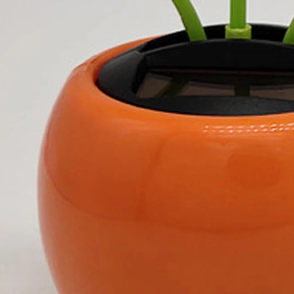 Office Creativity Insect Swing Car Dashboard Decor Honey Bee Solar Zpaxo