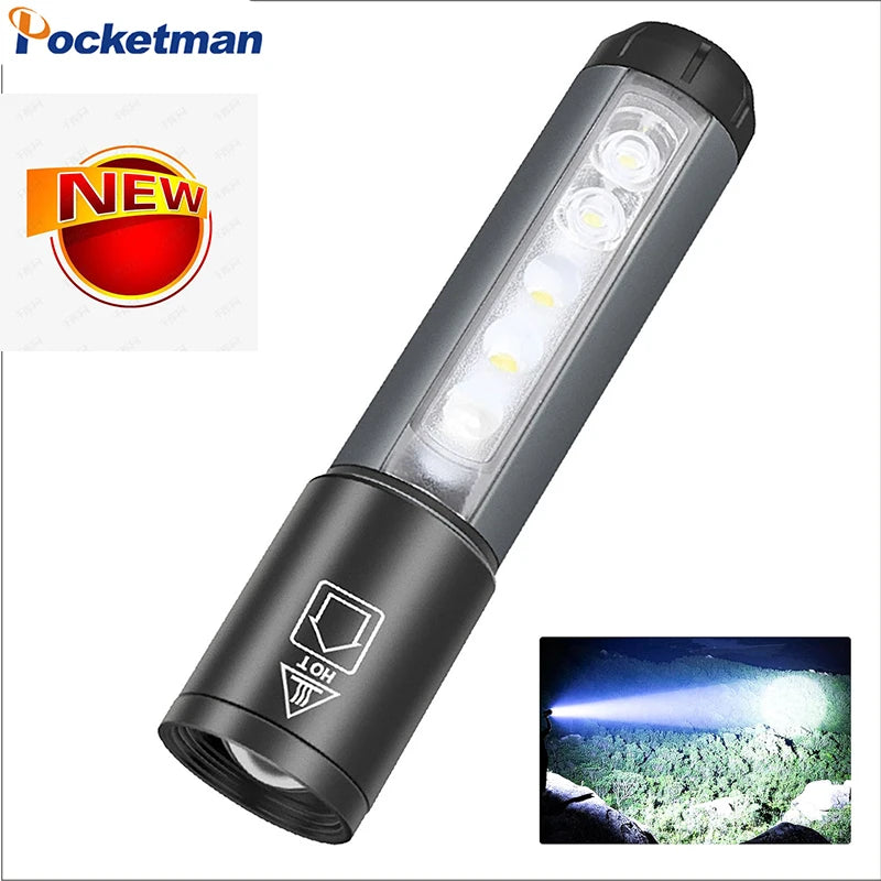 POCKETMAN LED Headlamp Flashlight – USB-C Rechargeable Waterproof