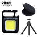 Multi-function LED Portable COB Bright Self Defense Keychain Work