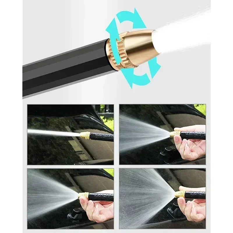 Hot Hose Accessories Hose Nozzle Courtyard Watering Water Gun High Pressure Car Wash Sprinkler Home Gardening Tools Foam Pot Zpaxo