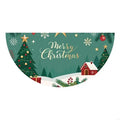 Polyester Christmas Banners Door Hanging Decoration Home Office Party