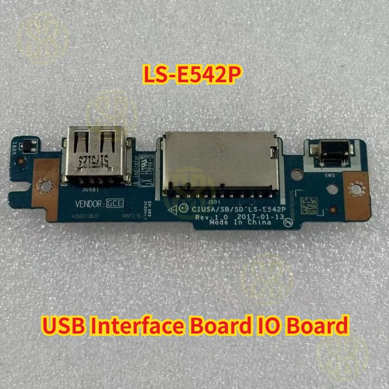 Lenovo Ideapad 3320s-14ikb USB Interface Board IO LS-E542P Test 100