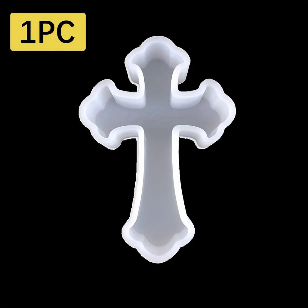 Cross Silicone Mold for Candles, Soap, Resin & Plaster DIY