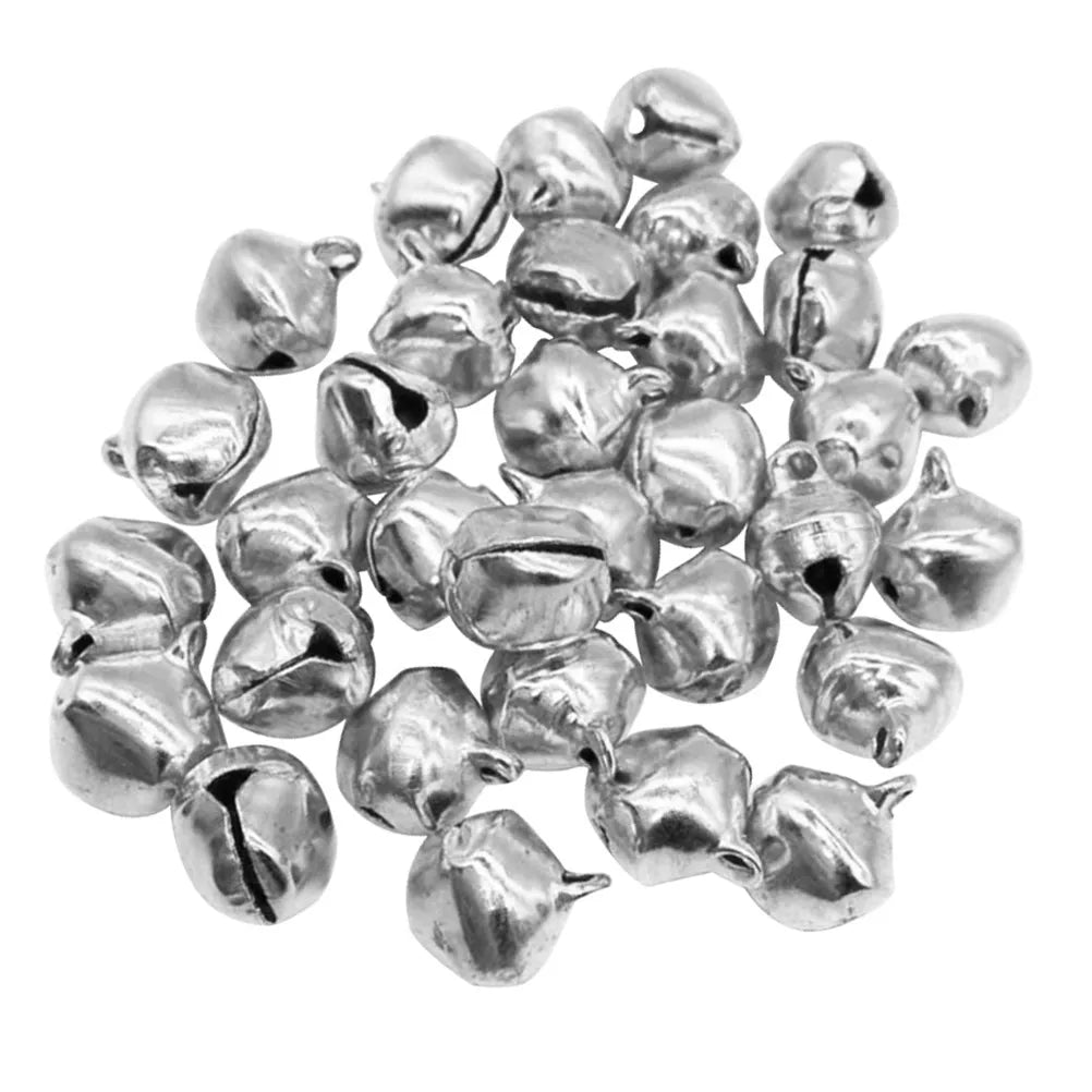 Golden Jingle Bells Christmas Decoration DIY Crafts Jewelry Wall