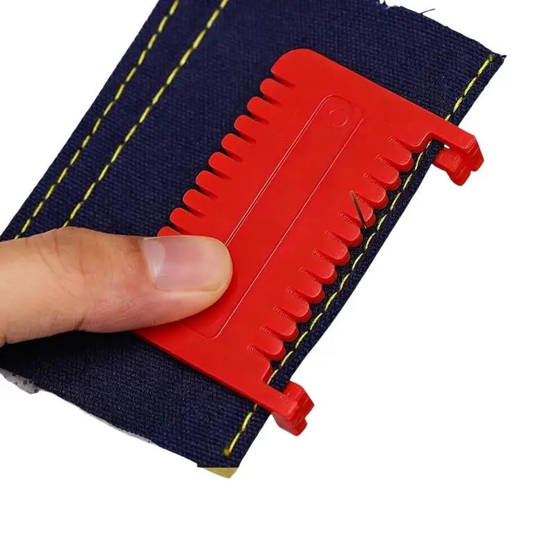 Sewing Placement Guide Template for Consistent Lines Precision Spacing Tool for Fabric Crafts Zpaxo