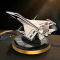 Solar car air freshener aircraft rotating aromatherapy perfume car long lasting fragrance car interior decoration Accessories Zpaxo Silver Gold
