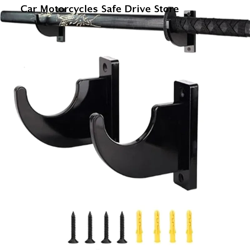 CMWall Shotgun Shelf Support Wooden Real Japanese Katana Samurai