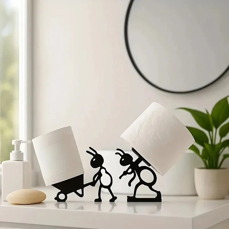 Cute Animal Tissue Holder – Minimalist Paper Roll Holder Gift Toilet Paper Holder Zpaxo