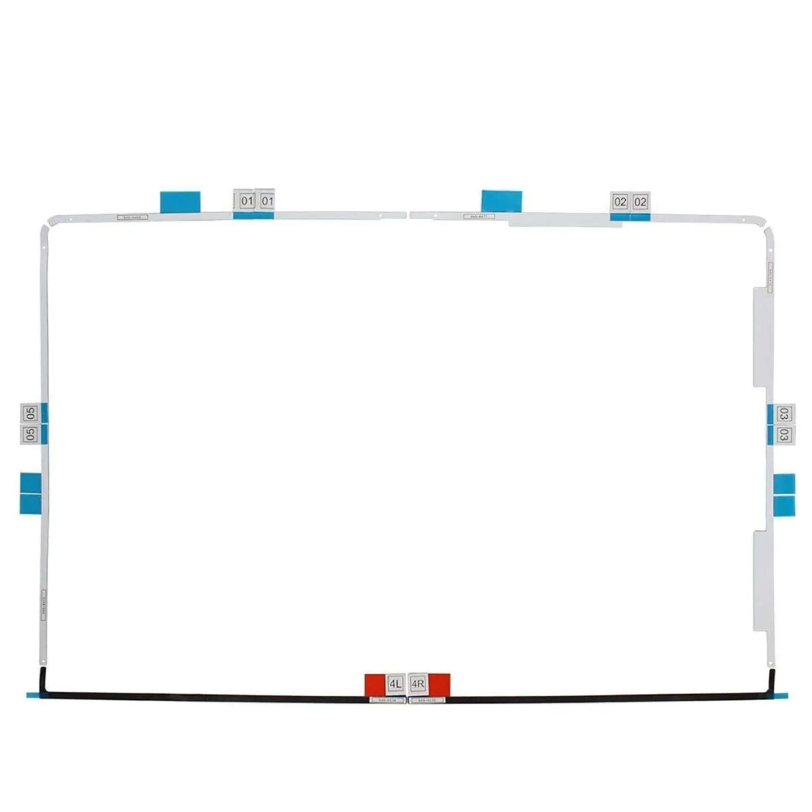 LCD Screen Display Adhesive Strip Sticker Tape Opening Wheel Tool