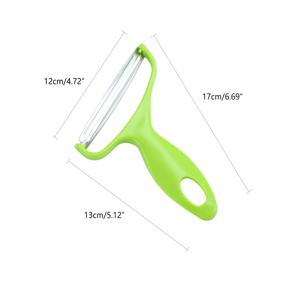 Vegetable Fruit Peeler Cabbage Potato Carrot Cucumber Cutter Graters Kitchen Gadgets Zpaxo green