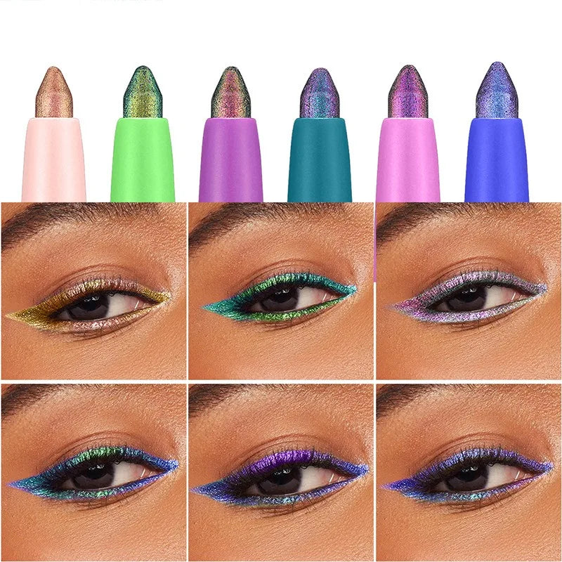 Color-changing Eyeshadow Stick Multi Chrome Eyeliner Waterproof Long